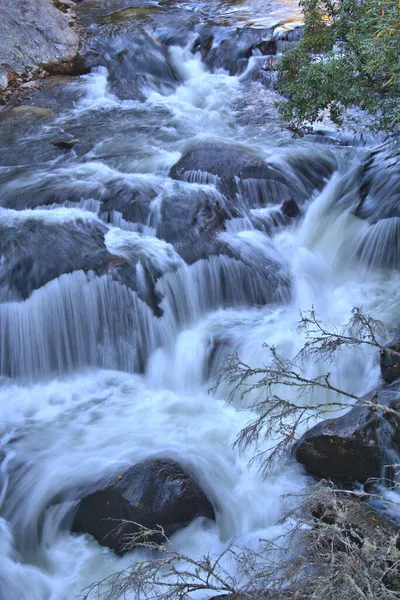 Rolling Water Close View Water Fall — Stock Photo, Image