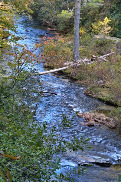 Γραφικά Χρώματα Πτώσης Στο Blue Ridge Parkway — Φωτογραφία Αρχείου