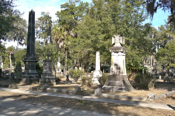 Bonaventure Cemetery Stato Votato Tra Primi Cimiteri Più Belli Del — Foto Stock