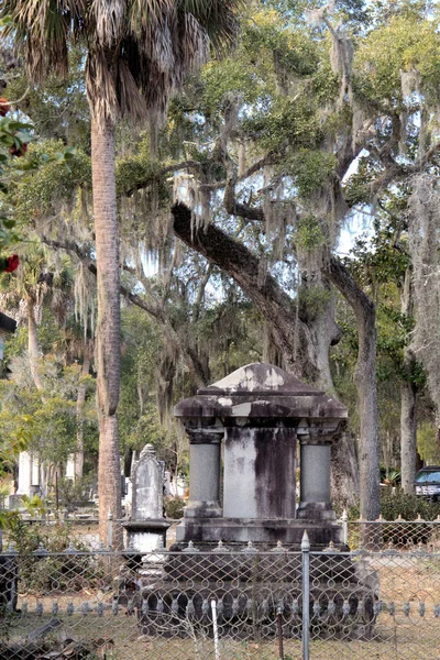 Bonaventure Cemetery Fue Votado Entre Los Cementerios Más Bellos Del — Foto de Stock