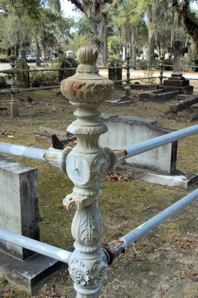 Bonaventure Cemetery Fue Votado Entre Los Cementerios Más Bellos Del — Foto de Stock