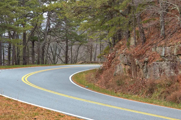 Slow Paced Relaxing Drive Revealing Stunning Long Range Vistas Close — Photo