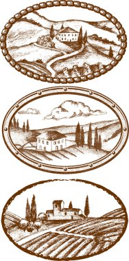toskana manzaralar