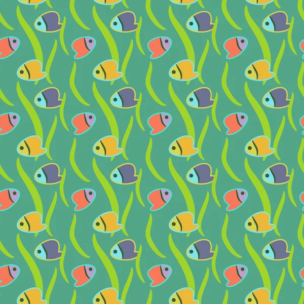 Poissons tropicaux — Image vectorielle