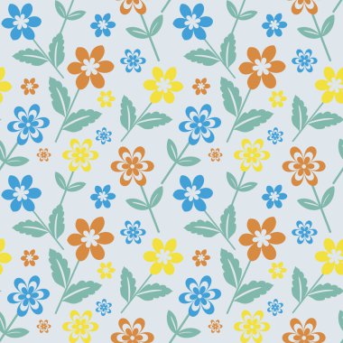 Kusursuz çiçek deseni