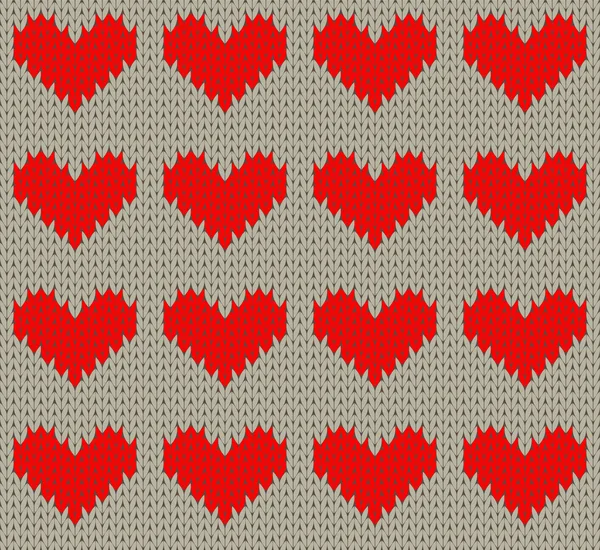 Heart pattern — Stock Vector
