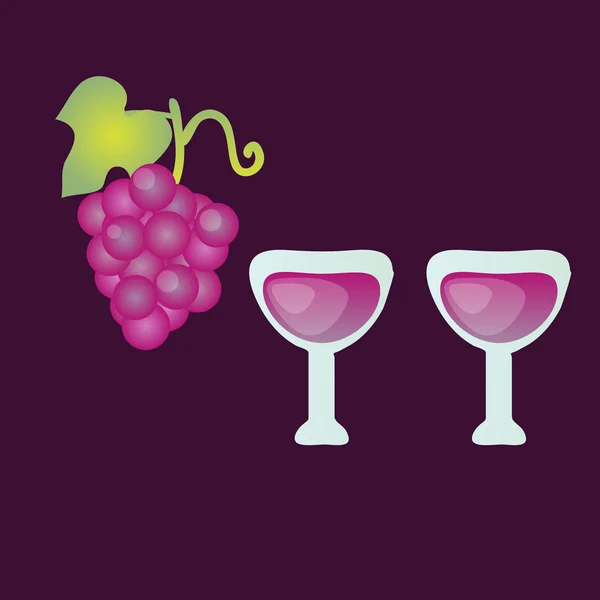 Illustration du vin — Image vectorielle