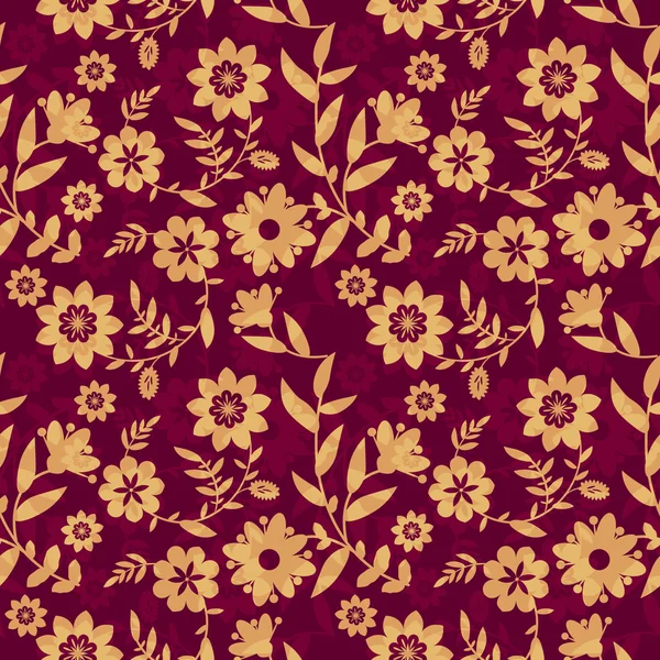 Patrón floral — Archivo Imágenes Vectoriales