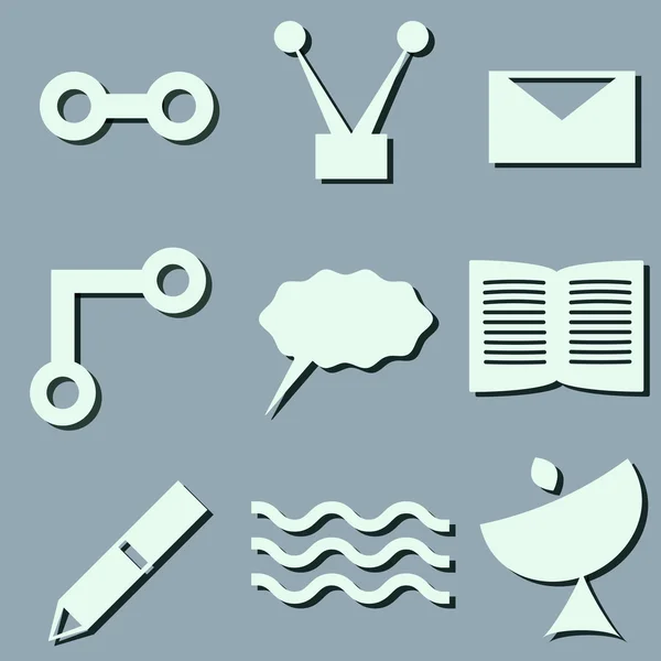 Knoppen set — Stockvector