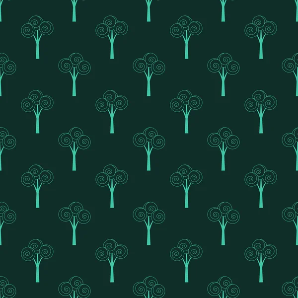 Trees background — Stock Vector
