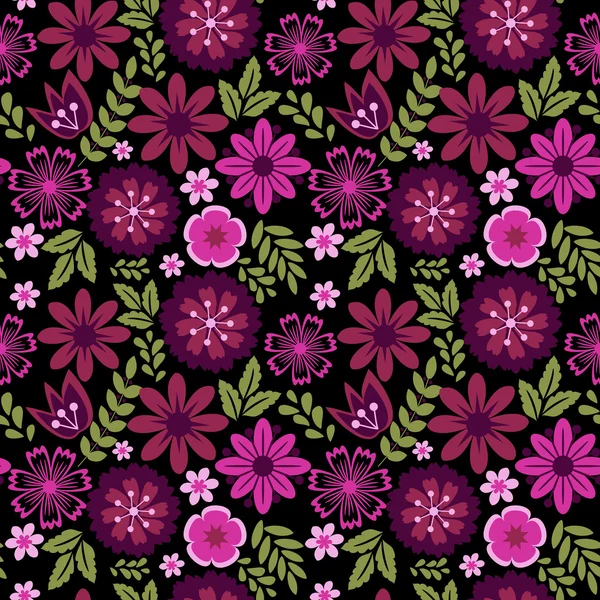 Fondo floral — Vector de stock