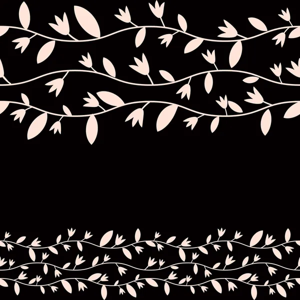 Fondo floral — Vector de stock