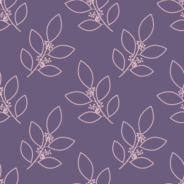 Dekoratif çiçeklerle kusursuz desen