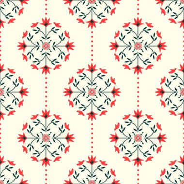 Kusursuz soyut vektör dekoratif desen