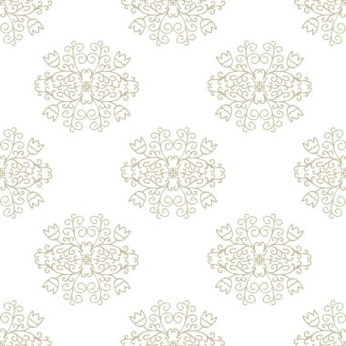 Kusursuz dekoratif girdap vektör deseni