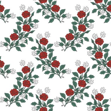 Seamless vector decorative simple pattern