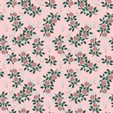 Kusursuz dekoratif vektör deseni.