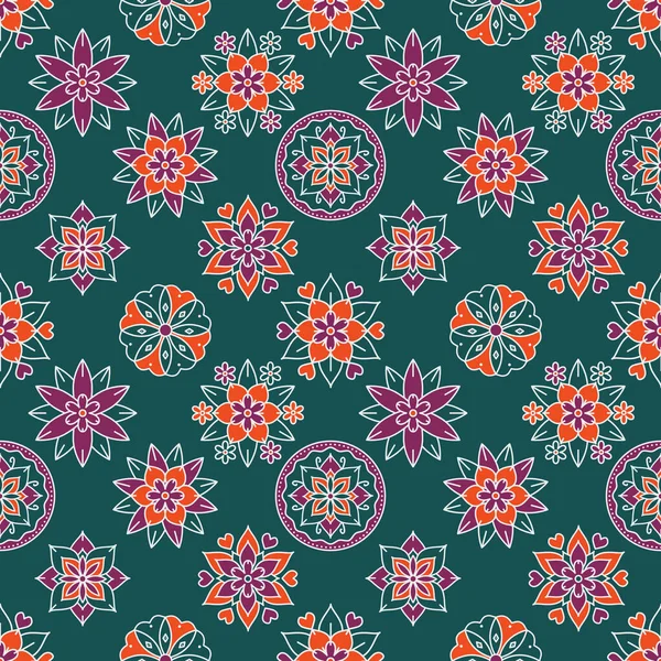 Seamless Vector Decorative Simple Pattern — Image vectorielle