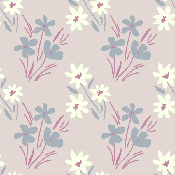 Seamless Floral Decorative Vector Pattern Vector Graphics