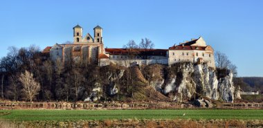 Benedictine abbey tyniec, krakow, Polonya