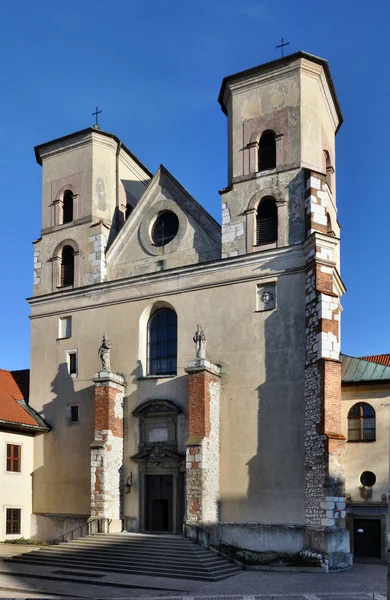 Kyrkan i tyniec, Polen — Stockfoto