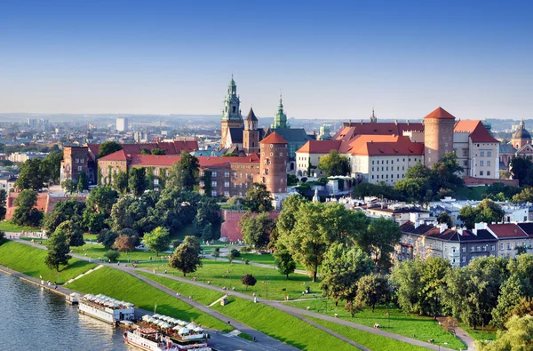 Hrad Wawel v Krakově, Polsko Stock Obrázky