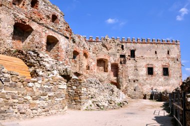 Ortaçağ kalesinde stara lubovna, Slovakya