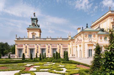 Wilanow Sarayı Varşova, Polonya