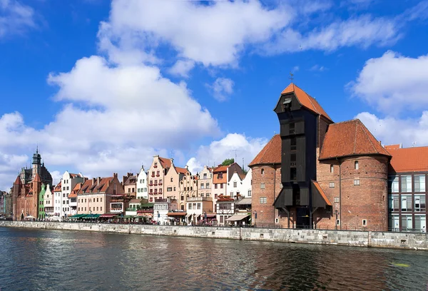 Staré město Gdaňsk, Polsko — Stock fotografie