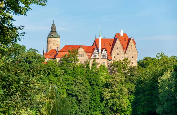 Czocha Tzschocha Středověký Hrad Dolním Slezsku Polsku Postaven Století Hlavní — Stock fotografie