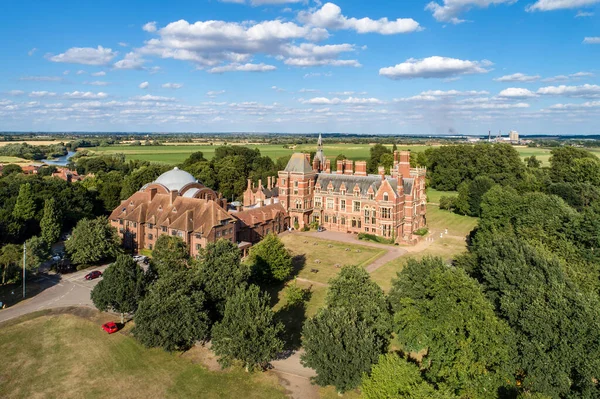 Kelham Nottinghamshire Anglie Srpna 2018 Kelham Hall Mistrovské Dílo Viktoriánského — Stock fotografie