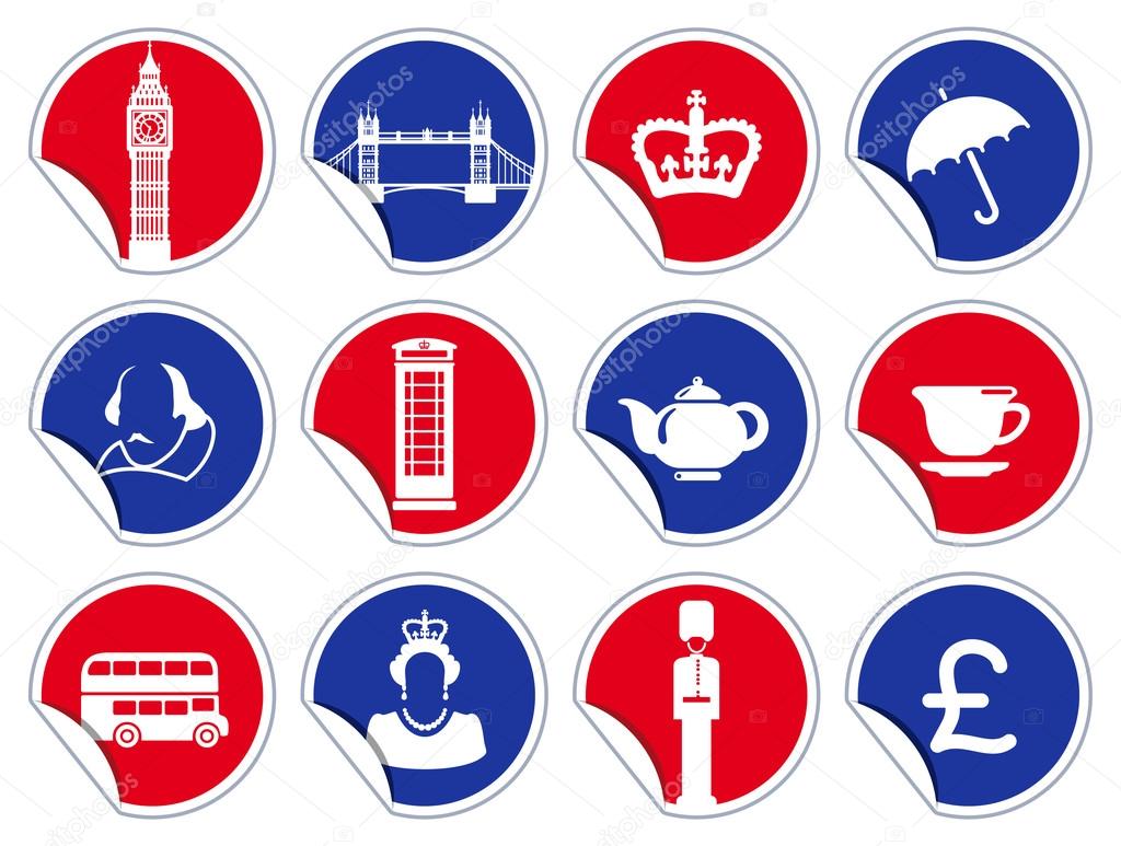 Symbols of England and London