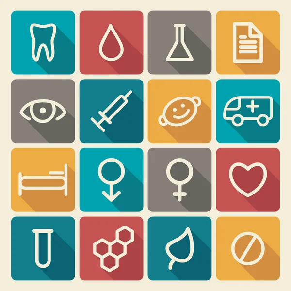 Medical symbols — Stock Vector