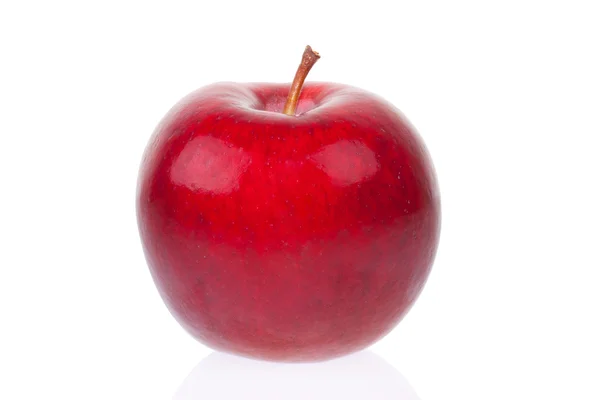 Rött äpple — Stockfoto