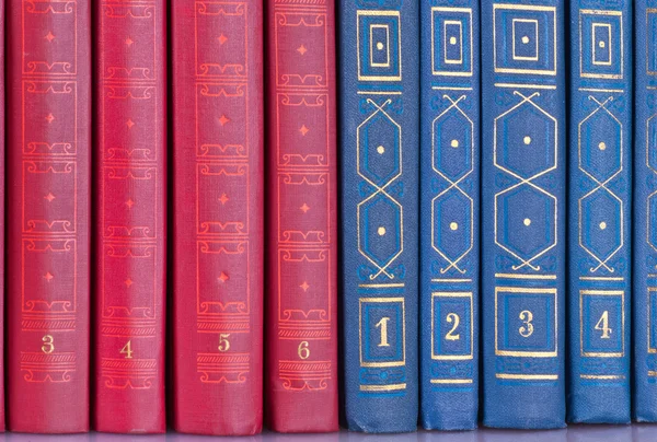 The row of books — Stock Photo, Image