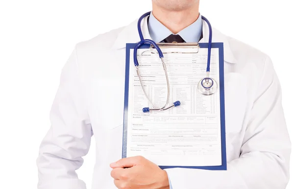 Doktor holding Pano