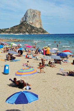 plaj calpe Temmuz ayında
