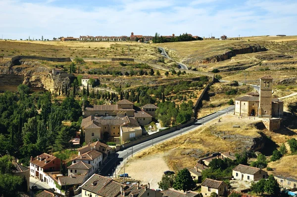 Paisaje de la provincia de Segovia — Foto de Stock