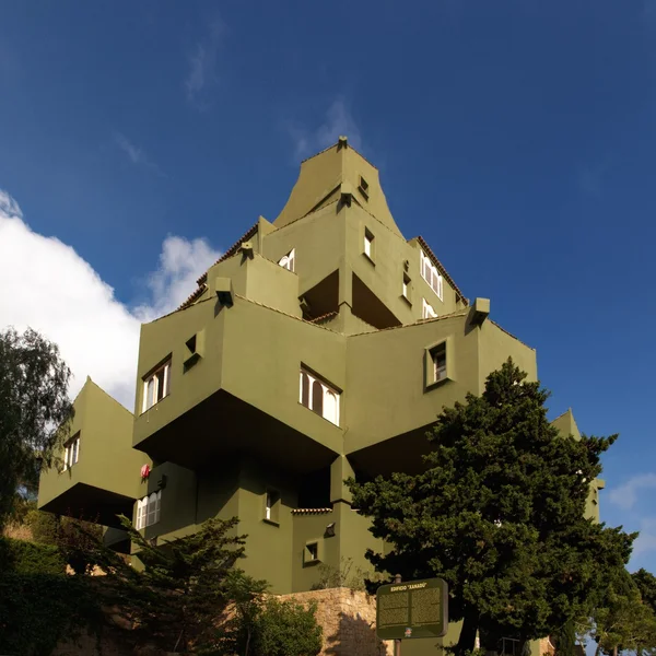 Vista de Edificio de Ricardo Bofill - Xanadu — Fotografia de Stock