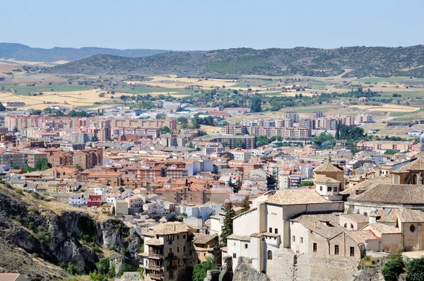 Veduta aerea di Cuenca, Spagna — Foto Stock