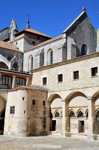 Inside yard of Convent of Burgos, Spain — Stock Photo, Image