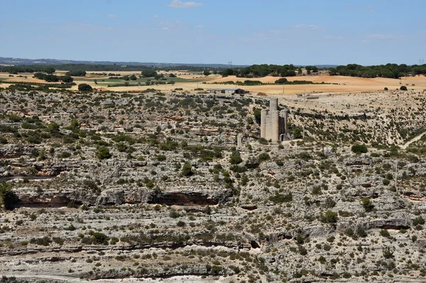 Castle of Alarcon in Spain — Stock Photo, Image