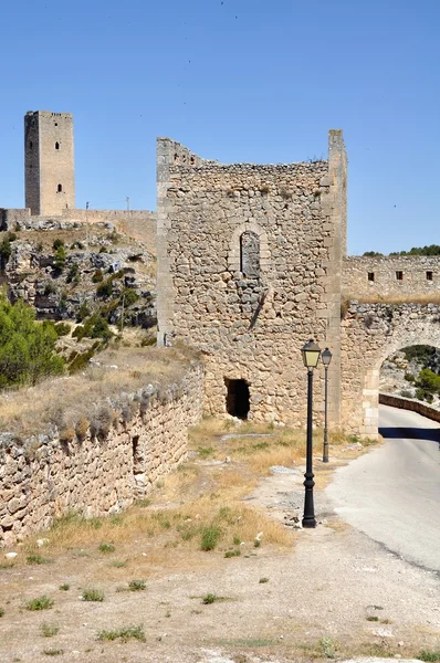 Замок Аларкон в Испании — стоковое фото