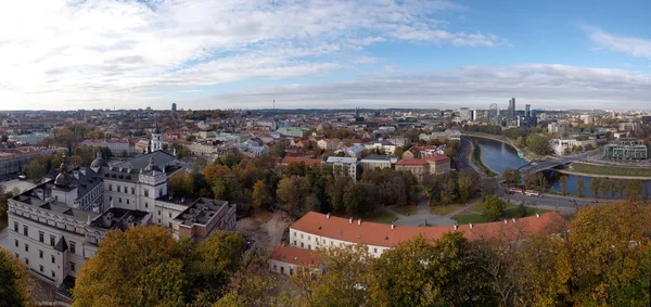 Vue aérienne de Vilnius, Lituanie — Photo