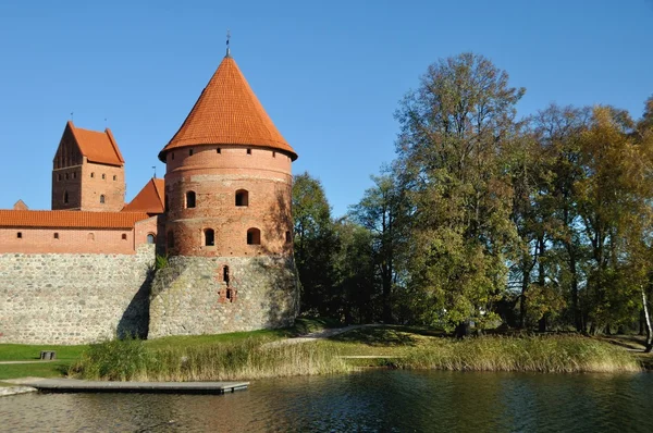 Tower of Trakai Castle, Lithuania — Stock Photo, Image