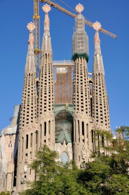 Katedral sagrada familia için Barselona