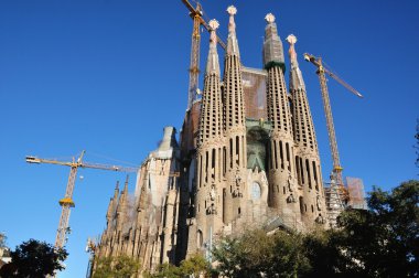 Katedral sagrada familia için Barselona