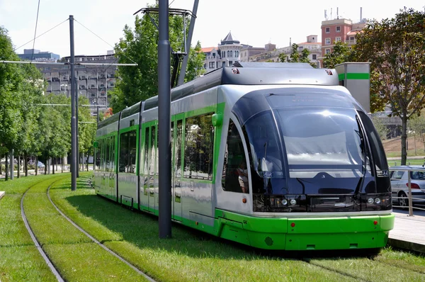 Tramway in Bilbao, Spain — Stock Photo, Image