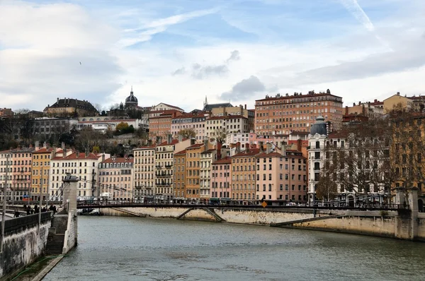 Aerial view of Lyon, France — Stock Photo, Image
