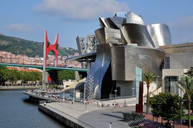 Guggemheim Museum in Bilbao clipart